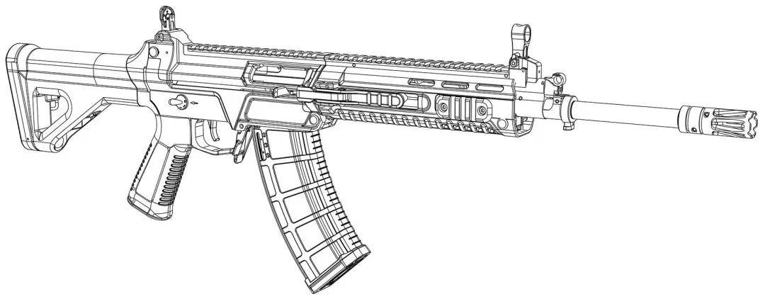 从未见过!4款国产神秘新步枪意外曝光,191枪族居然还有新型号?