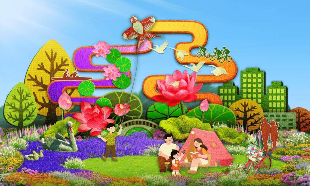 国庆限定!天安门广场及长安街沿线花卉布置效果图来了